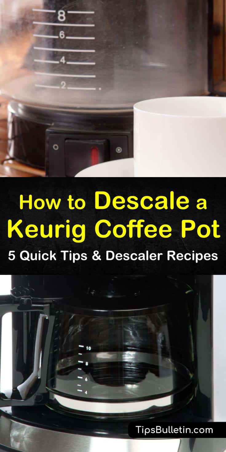 For coffee lovers there is nothing worse than going to brew a cup and your coffee maker doesn’t work. From unsightly stains to clogged needles, we show you how to clean and descale your Keurig to keep it running smoothly. #descale #keurig #coffeemaker #descaling