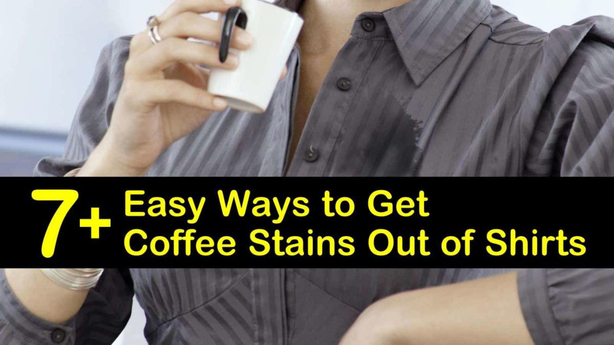7+ Easy Ways to Get Coffee Stains Out of Shirts