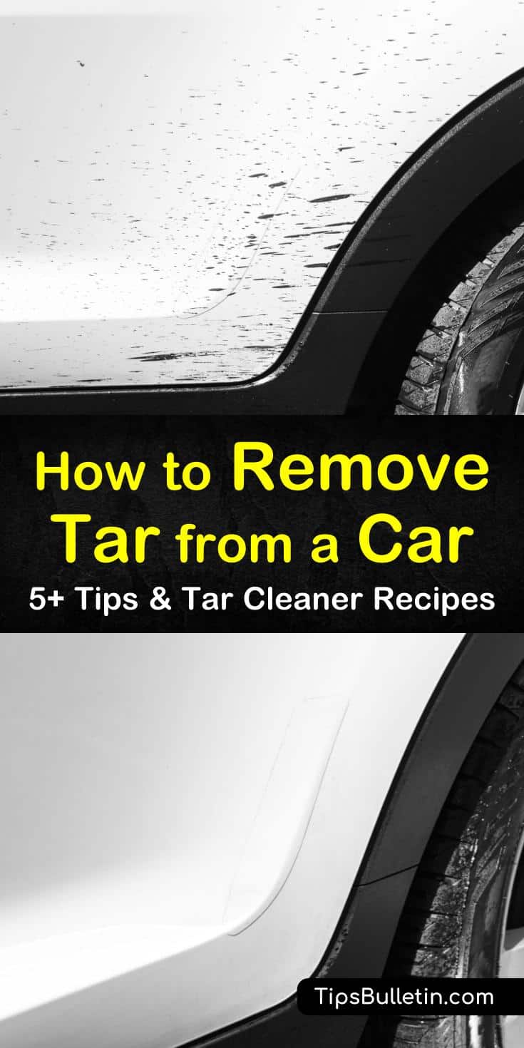 Find out how to remove tar from a car using household agents and powerful commercial cleaners that may include baking soda and other ingredients. We give you reliable recipes that you can use to clean tar off your car and make it look like new again. #roadtar #carwash #cleaningtar #tarremoval