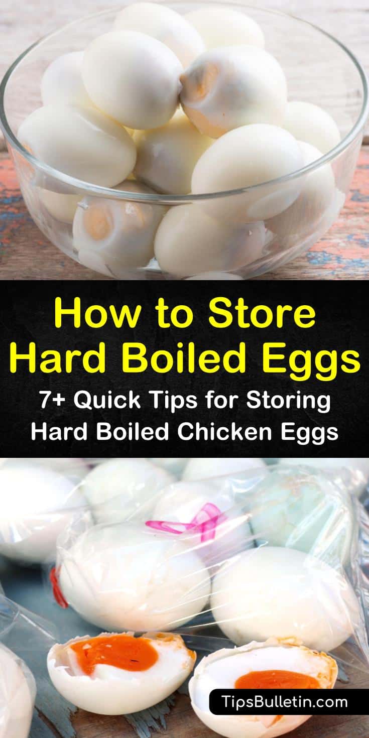 The best way to store all eggs, including hard boiled, is in fridge. How you store eggs in refrigerators depends if they are peeled, unpeeled, raw, or combined in various dishes. #hardboiledeggs #hardcookedeggs #eggs