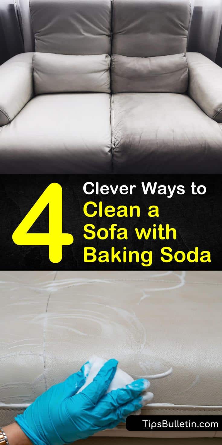 how to clean a sofa with baking soda p1