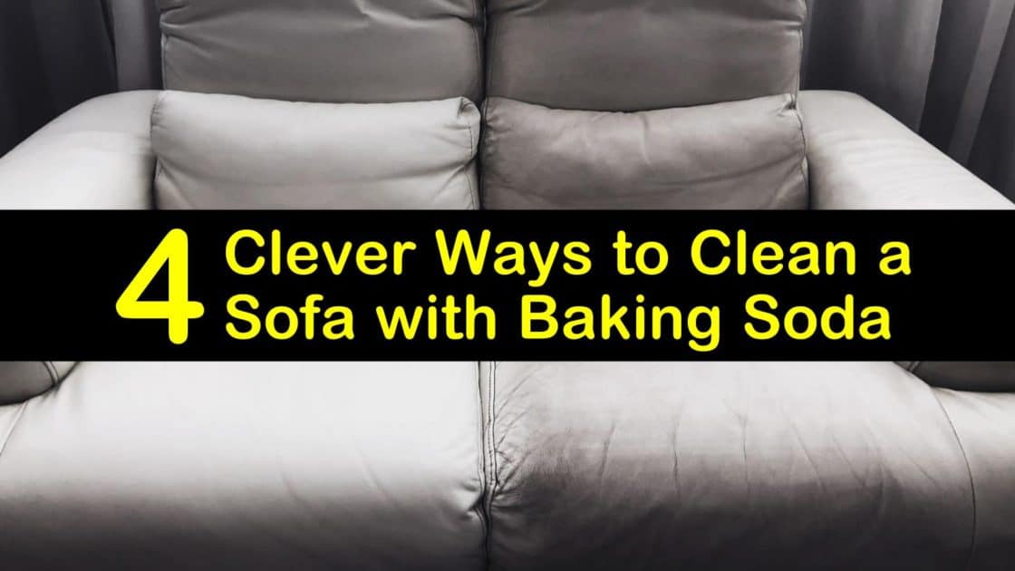 Clean Upholstery With Baking Soda