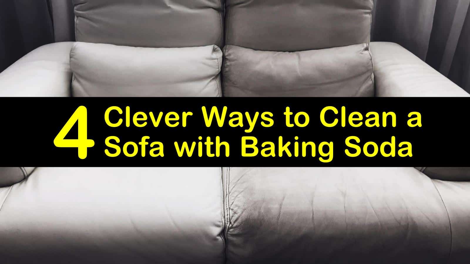 how to clean a sofa with baking soda t1