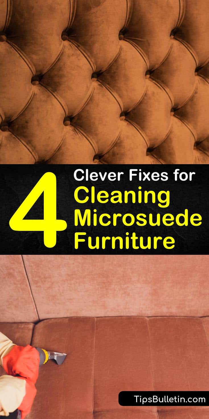 Curious about how to clean suede furniture without damaging it with harsh cleaning solutions? Use special tools like a suede eraser and brush to remove dirt and clean suede with baking soda. For spots and stains, try ingredients like rubbing alcohol and white vinegar. #clean #suede #furniture