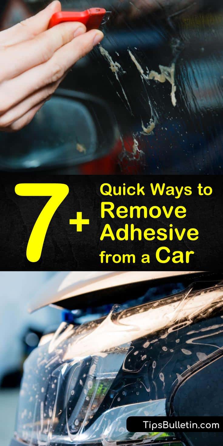 Discover how to remove adhesive from a car using heat from a hair dryer or heating gun. Peel away stickers and dissolve tree sap with oil-based ingredients like WD40. Eliminate duct tape residue with rubbing alcohol or ammonia. #remove #adhesive #car