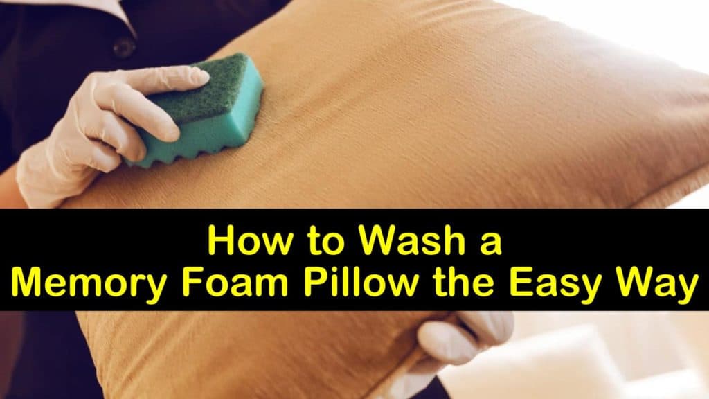 how to clean a memory foam pillow titleimg1