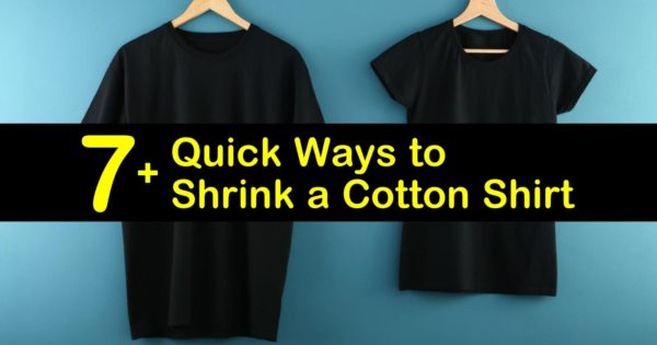how to shrink a long sleeve t shirt