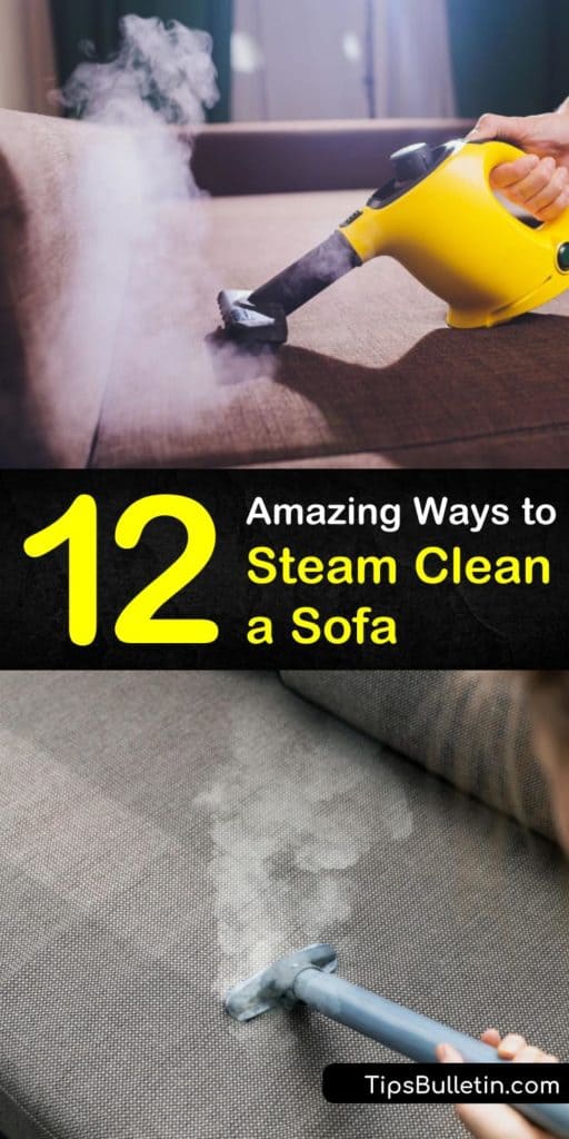 Discover how to steam clean a couch with our handy guide. We show you how to remove pet hair and dust mites by vacuuming and help you fine-tune your upholstery cleaning process. Our cleaning solutions are perfect for fabric and microfiber couches. #couch #steamclean #steamcleancouch