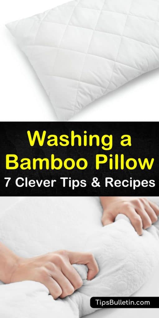 Discover how to wash bamboo pillows without bleach to remove dust mites and mildew from bamboo fibers and memory foam pillows. Our guide helps you find the perfect way to clean and air dry bamboo pillowcases and bamboo covers. #bamboopillows #washing #washbamboo