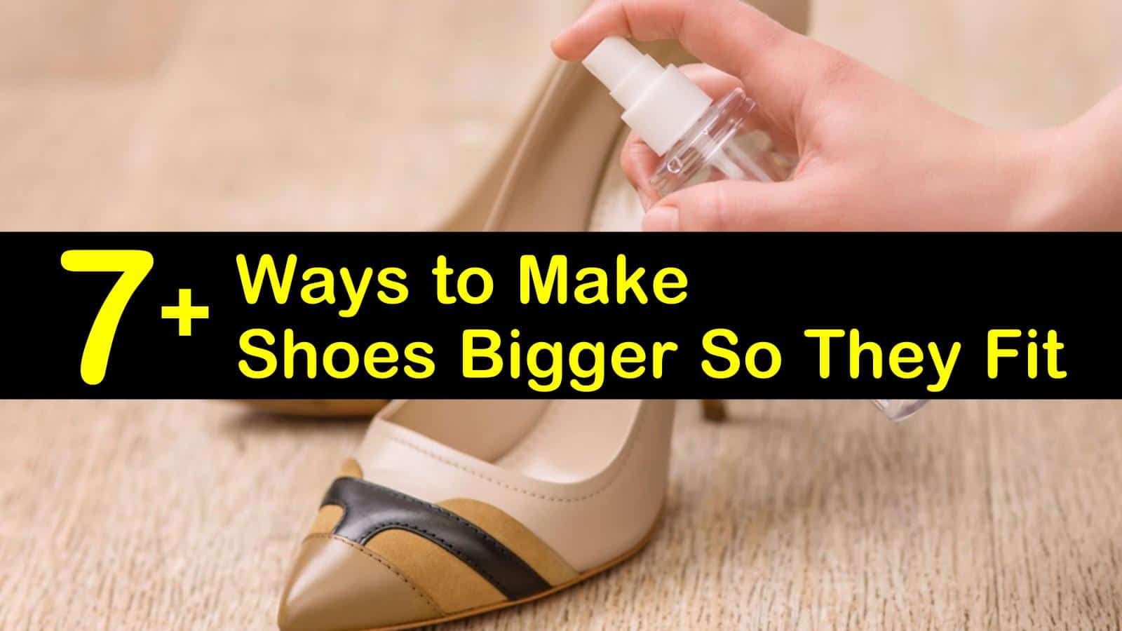 shoes wider