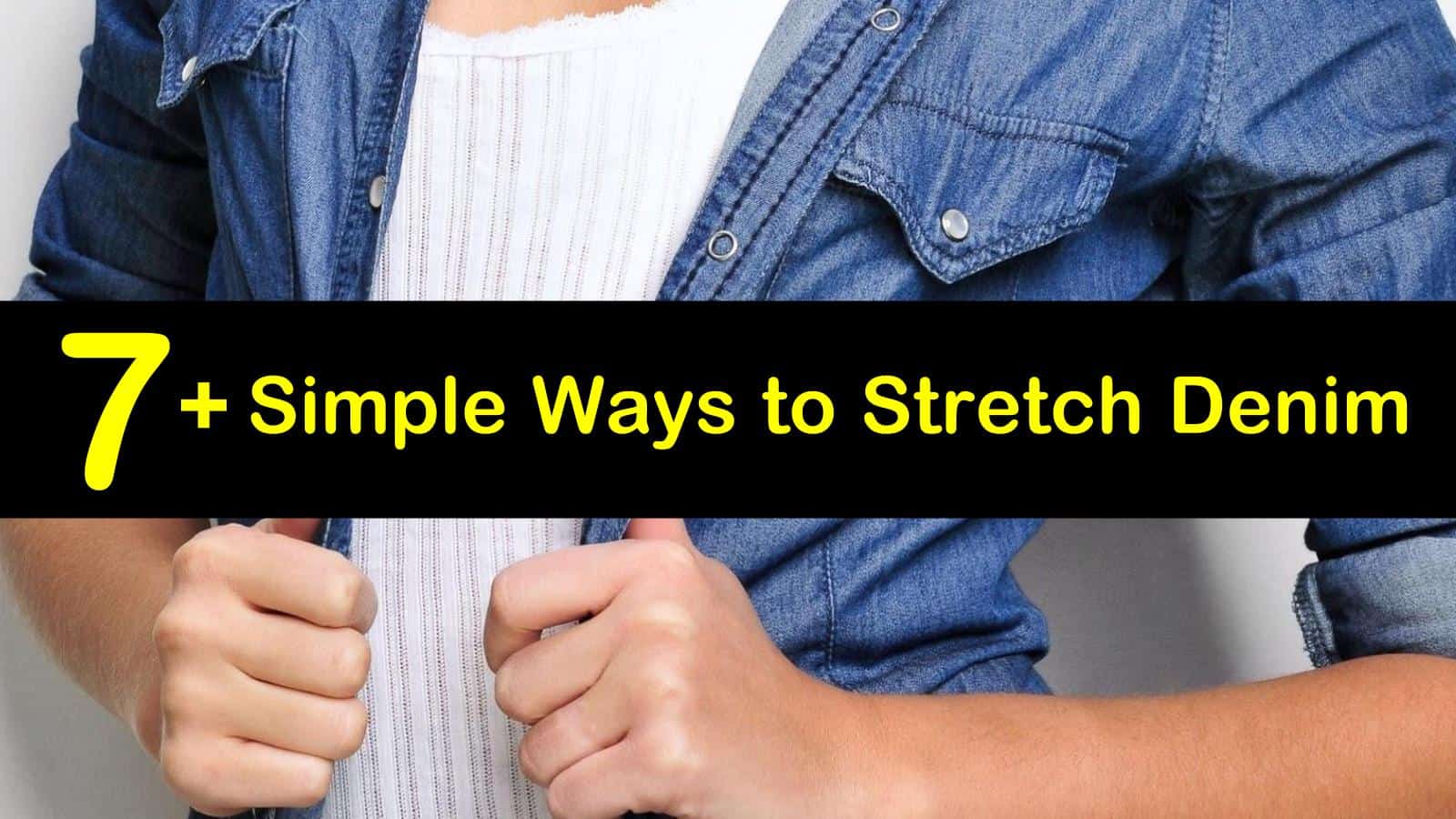 stretch shrunken jeans