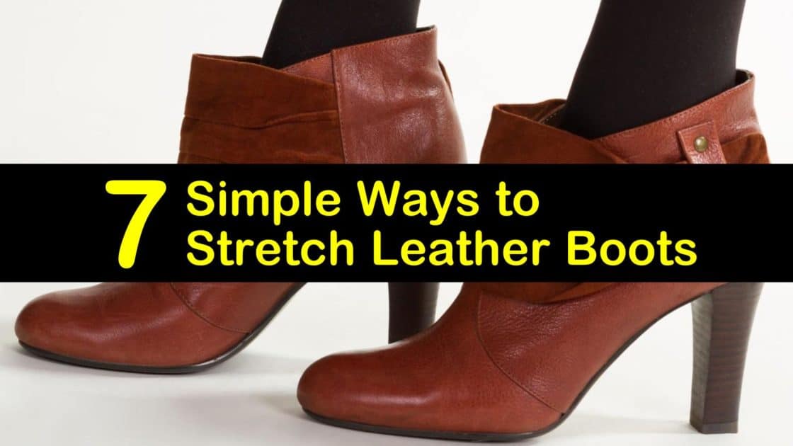 stretch leather shoes