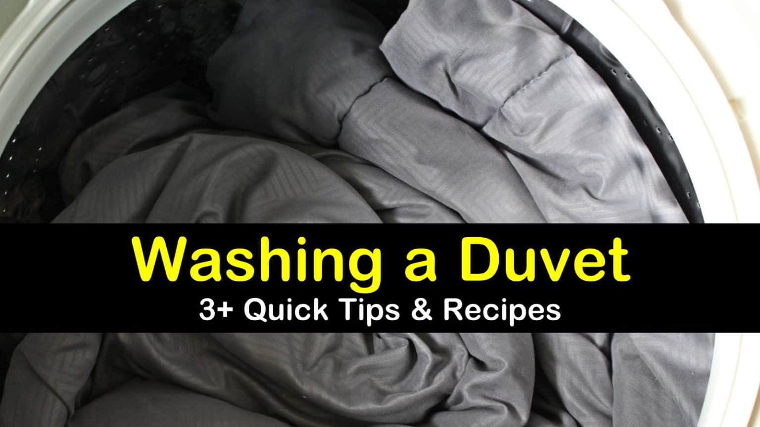 Washing a Duvet 3+ Quick Tips & Recipes
