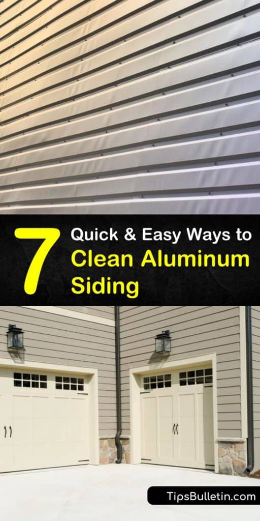 Discover how to clean aluminum siding using things like bleach or a pressure washer. Pressure washing makes cleaning aluminum siding much easier. Say goodbye to grime with our tips for home improvement. #cleanaluminumsiding #cleanaluminum #siding