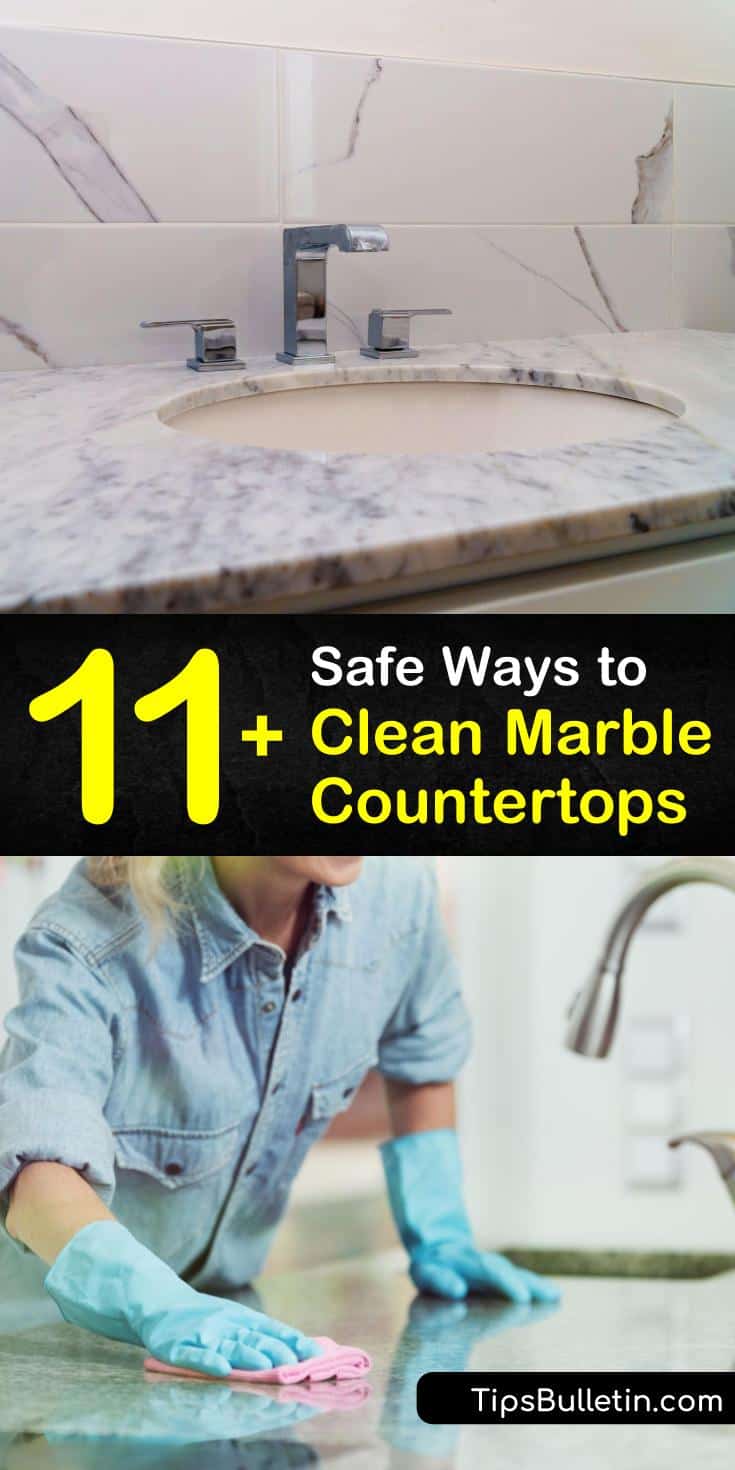 11+ Safe Ways to Clean Marble Countertops