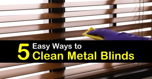 5 Easy Ways To Clean Metal Blinds, Can I Wash My Blinds In The Bathtub