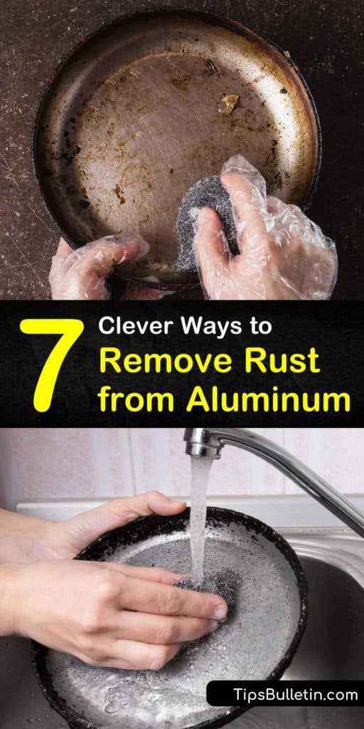 Discover these brilliant tips and tricks for rust removal. Throw out your commercial rust remover and clean rust spots from metal with household essentials like baking soda, aluminum foil, and citric acid. #remove #rust #aluminum #rustremoval