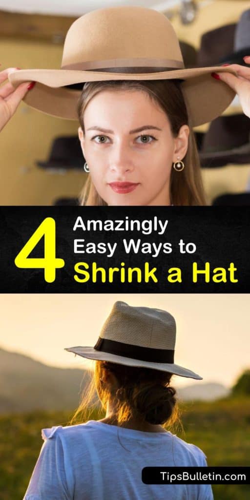 Gain some hat shrinking know how with these tips. Get any fitted baseball cap or polyester hat to sit secure with the help of a sweatband or some tongs and laundry detergent. With high heat and a dunk, no hat is too big. #shrinkhats #hat #shrink #hatshrinking #shrinkfittedhat