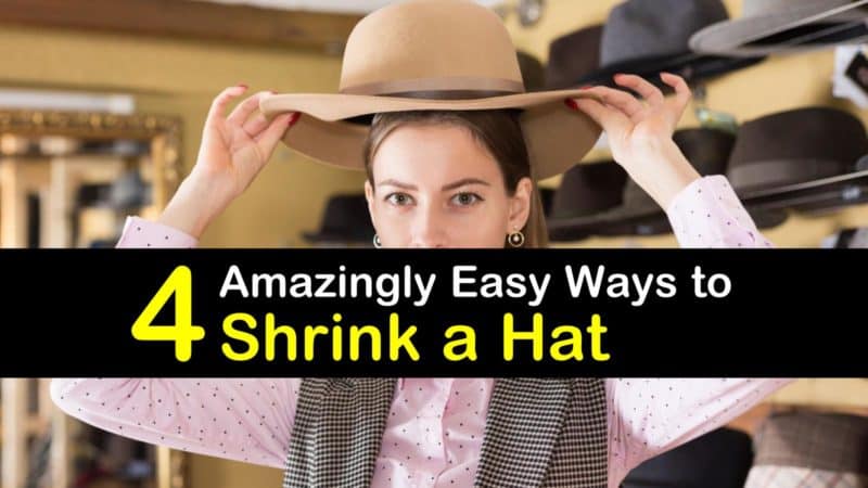 How to shrink a hat