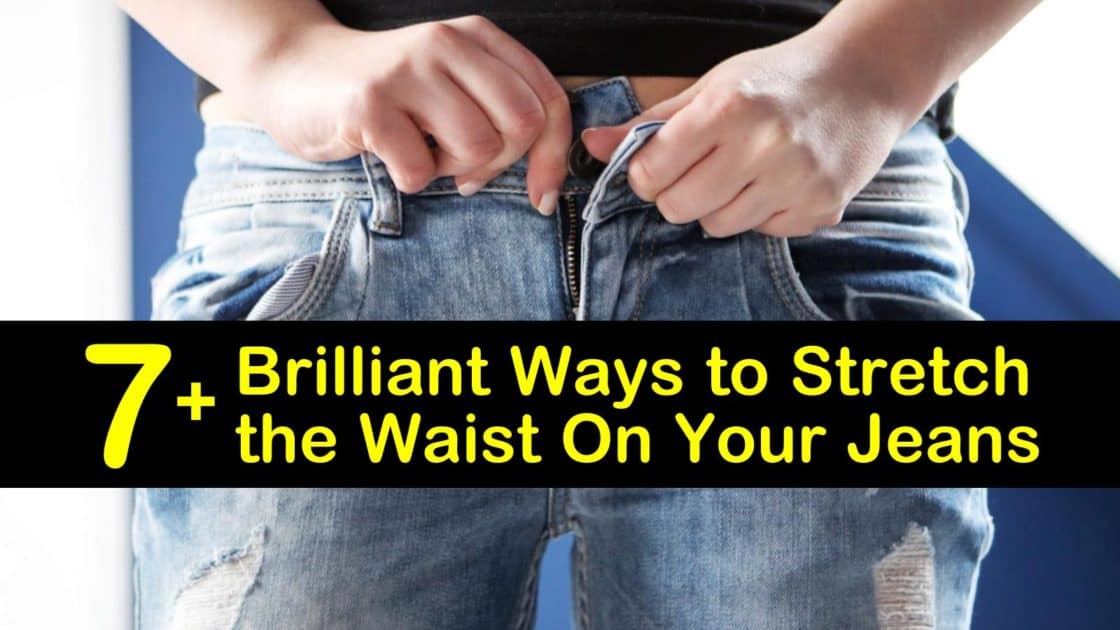 stretchable waist jeans