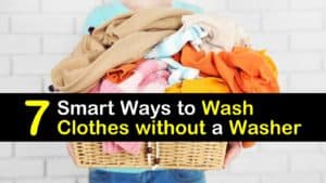 How to Wash Clothes Without a Washer titleimg1
