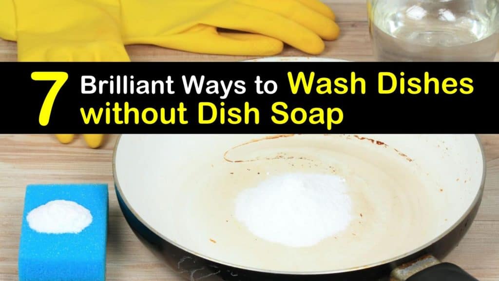 How to Wash Dishes without Dish Soap titleimg1