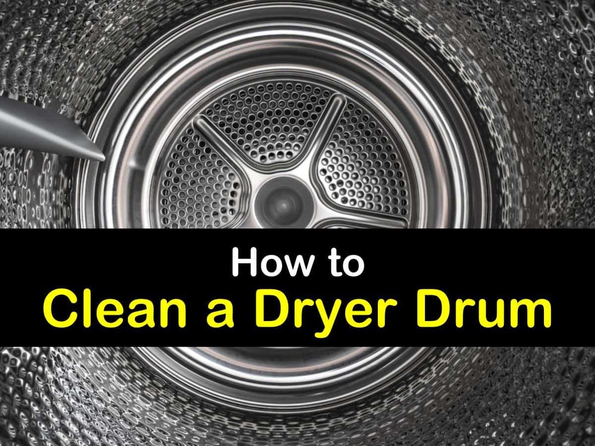 removing ink from dryer drum