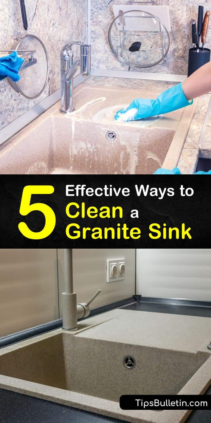5 Effective Ways to Clean a Granite Sink