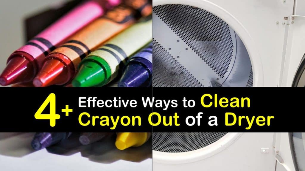 How to Clean Crayon Out of a Dryer titleimg1