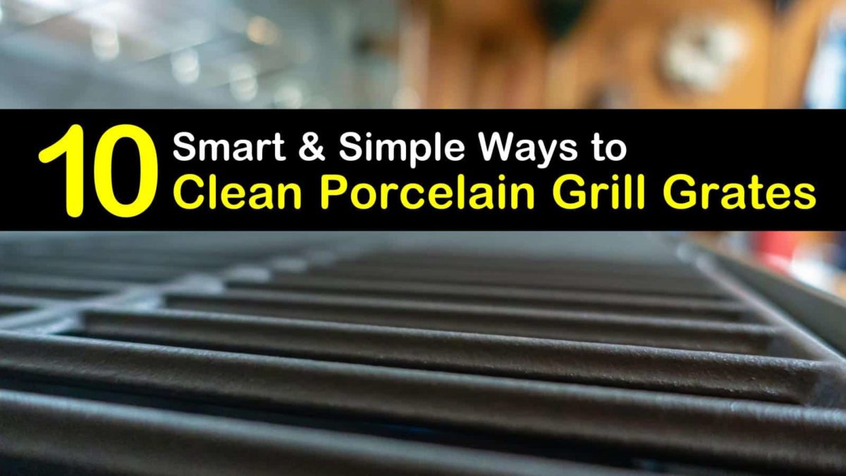 Cleaning porcelain grill best sale grates