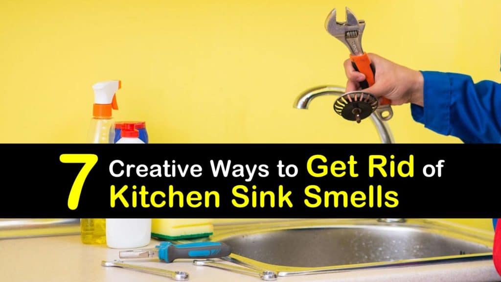 chemical smell from kitchen sink