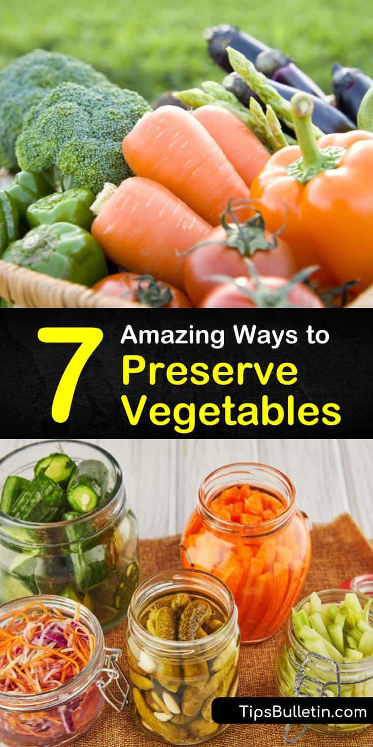 7 Amazing Ways to Preserve Vegetables