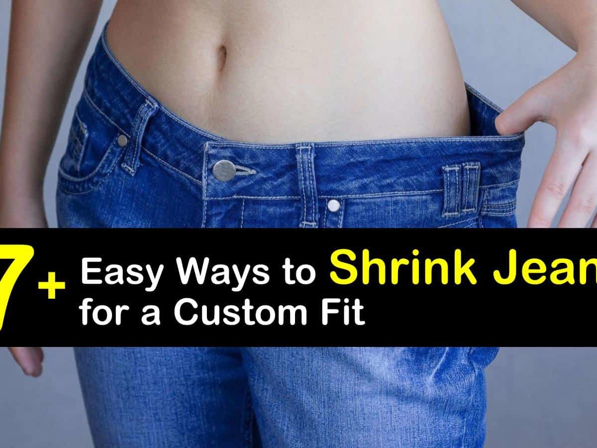 Easy Ways to Shrink Jeans for a Custom Fit
