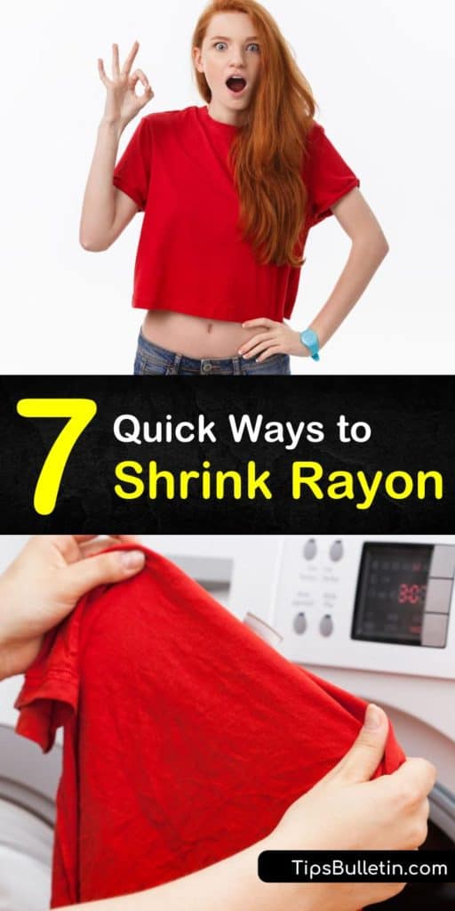 how to shrink a rayon shirt