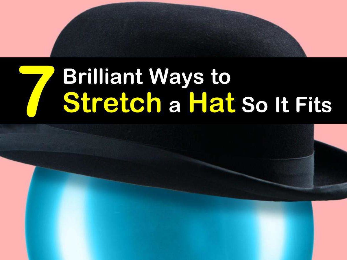 How can I stretch out my hat or make it tighter?