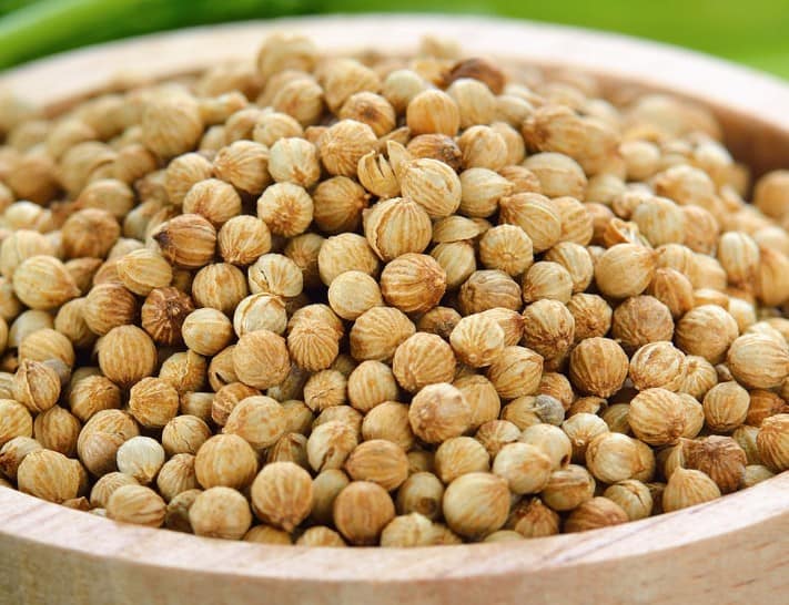 Coriander is a spice that comes from the seeds of the cilantro plant.