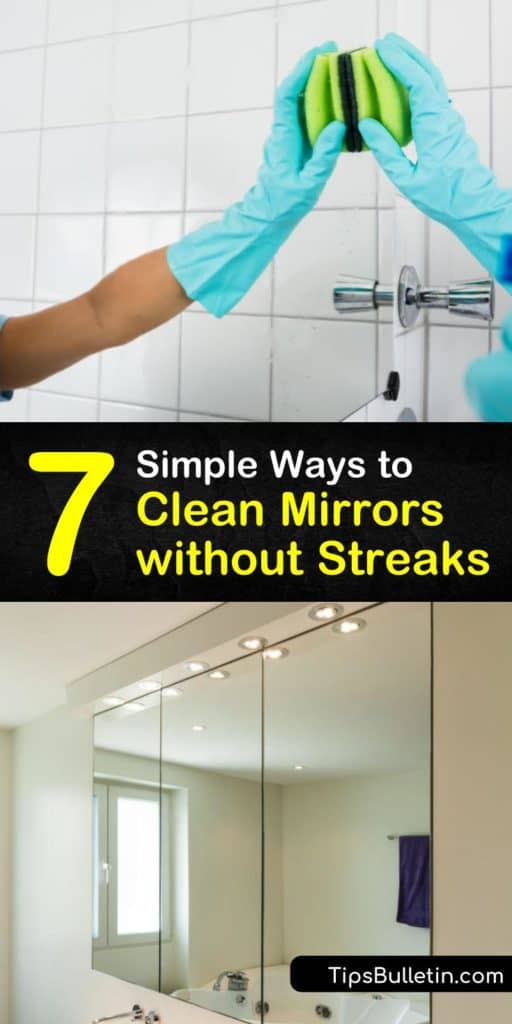 Discover how to perform streak-free cleaning on a bathroom mirror with rubbing alcohol and a cotton pad to remove toothpaste and gunk. Clean mirrors with a homemade solution using vinegar, ammonia, and lemon juice. #streakfreemirrorcleaning #clean #mirror #streakfree