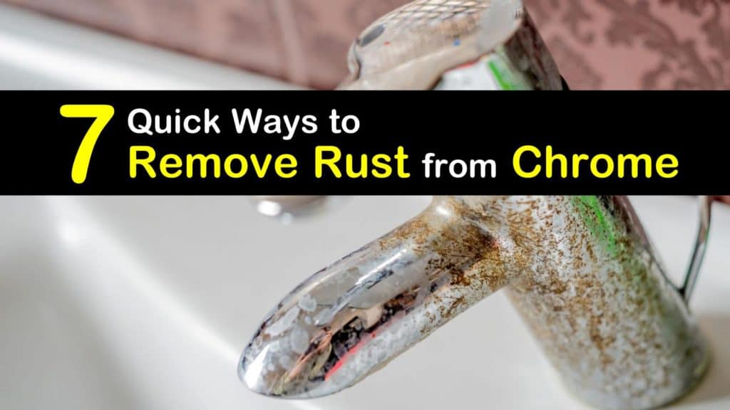 how do you remove rust from a chain