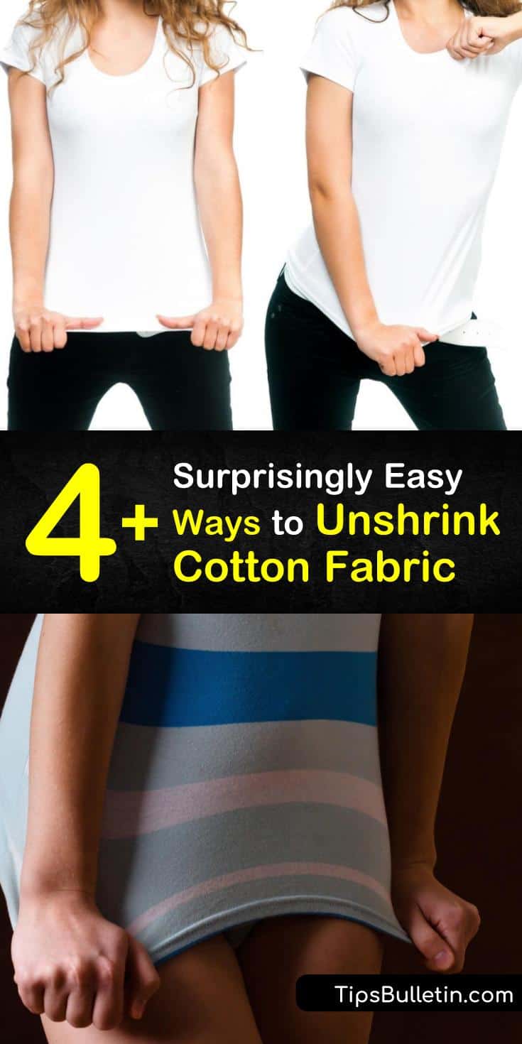 4+ Surprisingly Easy Ways to Unshrink Cotton Fabric