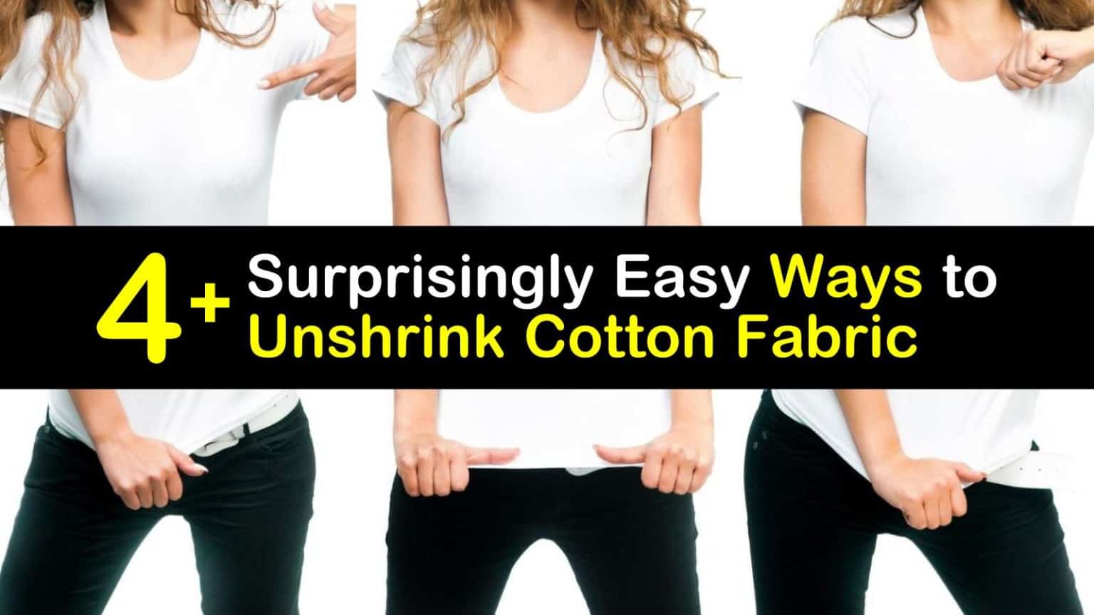 4+ Surprisingly Easy Ways to Unshrink Cotton Fabric