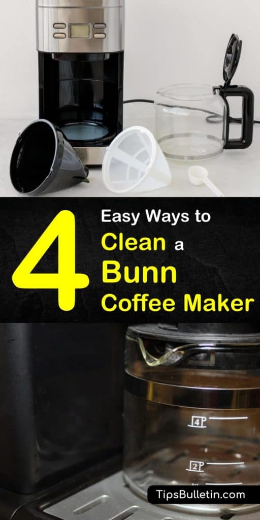 Learn how to clean a Bunn coffee maker with our guide, and enjoy delicious coffee all year long. We show you how to keep your coffee maker clean using vinegar, baking soda, and other household items. #coffeemaker #cleaning #bunn