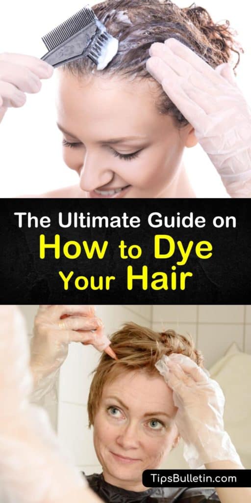 How to dye your hair at home. with DIY home remedies and recipes to color your hear brown, blonde, black, red or just to set some highlights. the article shows in detail various natural ways when dyeing your hair. #dyehair #hair #natural