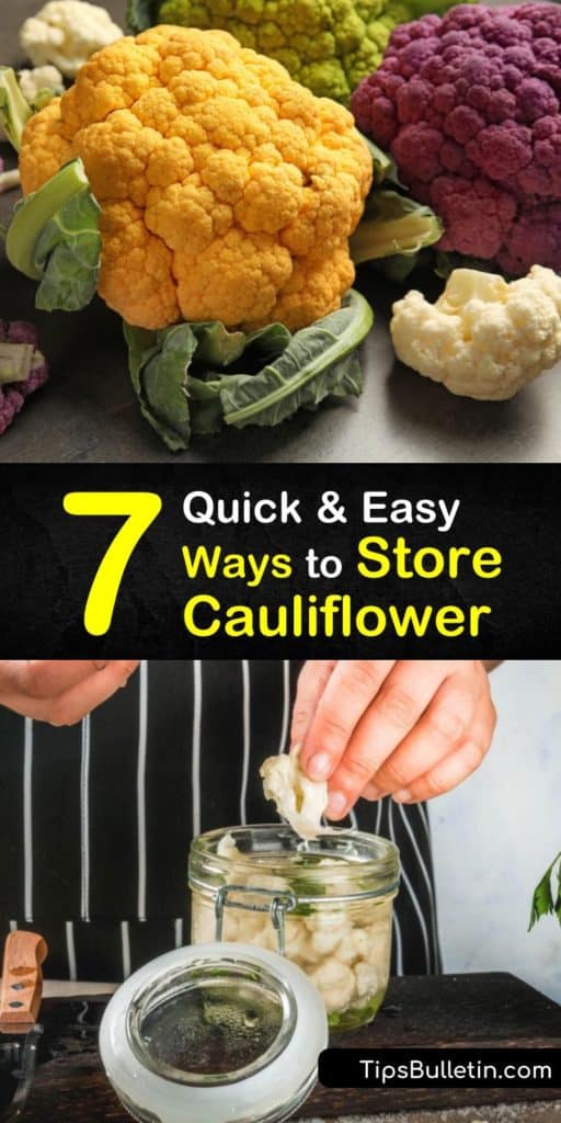 Whether you prefer fresh cauliflower or frozen cauliflower, this article teaches you step-by-step how to store cauliflower. From boiling water, blanching a cauliflower head, and putting it in freezer bags, this is everything you need to know about storing veggies. #howto #store #cauliflower