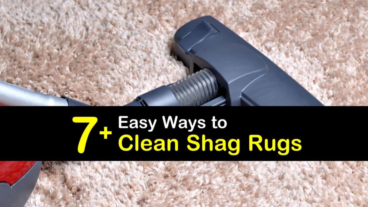 7+ Easy Ways to Clean Shag Rugs