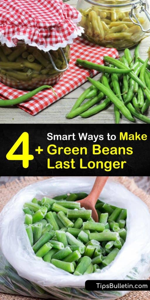 Find out all there is to know about the shelf life of string beans. Read this article to guide you through the shopping process at the farmer’s market and teach you about blanching and ice water baths, the proper green color, and freezing them into a casserole. #fresh #greenbeans #storage