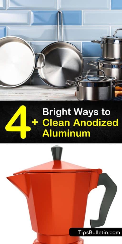 Become a master of the anodizing process and learn which cleaning products are safe for an aluminum surface with an anodized finish. It only takes fresh water, sandpaper, soap, and rubber gloves to tackle build-up and discoloration on aluminum. #clean #anodized #aluminum