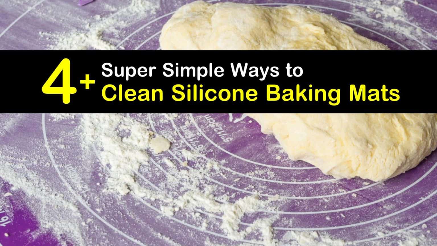 4+ Super Simple Ways to Clean Silicone Baking Mats