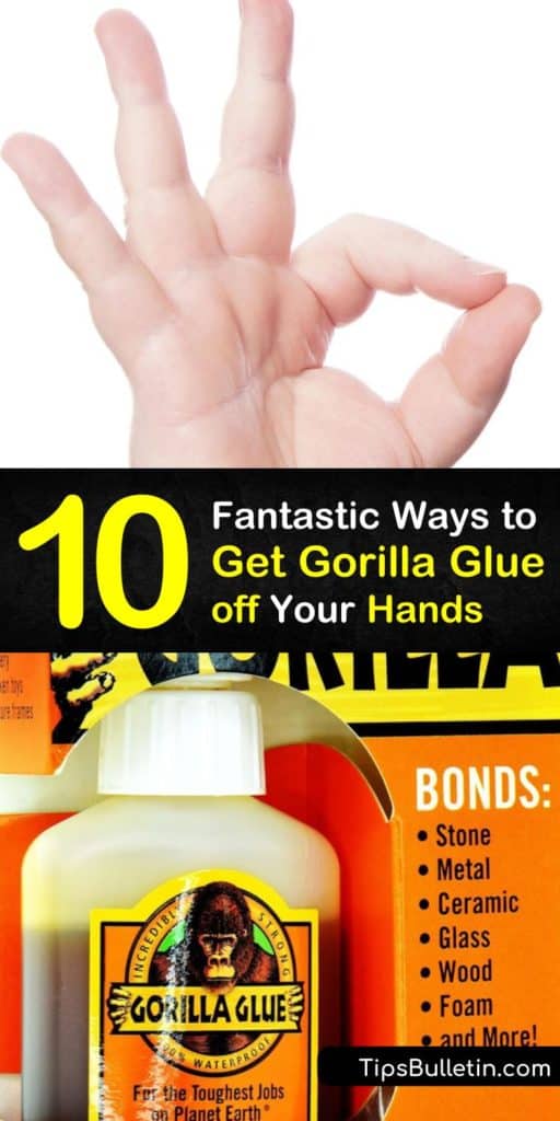 Learn how to clean up fresh or dried Gorilla Glue using common ingredients like soapy water and petroleum jelly. Try exfoliating with a pumice stone or applying nail polish remover with a cotton ball. Warm water with soap is effective for removing Gorilla Super Glue. #glue #gorillaglue #removal