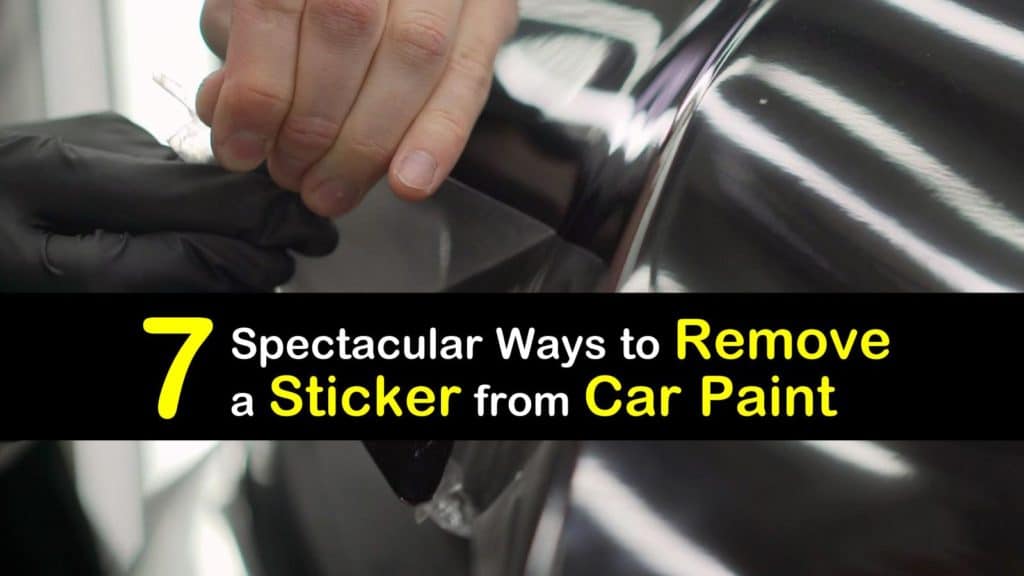 How to Remove a Sticker from Car Paint titleimg1