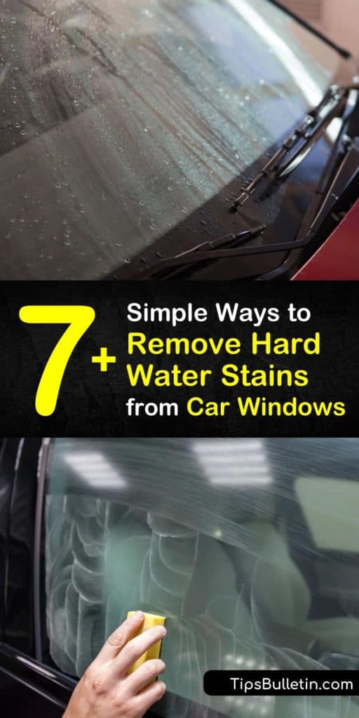 Did sprinklers leave limescale on your car’s windows? Check out these tips on how to remove hard water stains from car windows using readily available cleaning products at home. #hardwater #stains #car #windows #remove